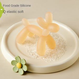 Molinillo de dientes en forma de Gog de silicona suave para cachorros de bebé, Gel de dientes líquido hervido anticomida, juguetes para bebés, masticar - Product Image 5