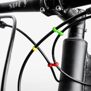 Guide-câble de frein de vélo MUQZI, boucle en S rotative à 360 degrés, clip pour câble de vélo <span class=keywords><strong>VTT</strong></span> - Product Image 2