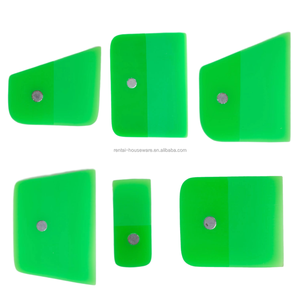 Fábrica Ppf/TPH Silicona Squeegee Ragle Ventana Película Aplicación Aparato Verde 10x7,5 cm - Product Image 2