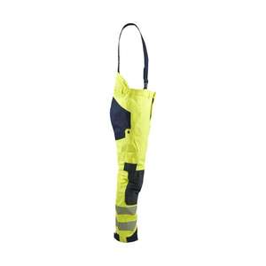 BLAKLADER - 181715343389XL Multinorm <b>winter</b> bib <b>overall</b> Hi-vis Yellow/Navy blue - EAN 7330509823606 FLAME RESISTANT WORKWEAR - Product Image 4