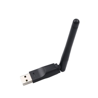 Adaptador USB 2.0 de 2.4 GHz, Tarjeta de Red Inalámbrica Wifi de 150 Mbps con Antena, Chipset Ralink MTK 7601 para Computadora Portátil, Venta al por Mayor