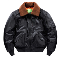 OEM ODM hiver 100% Nylon épais chaud en vrac revers moto veste Coach veste hommes veste de vol
