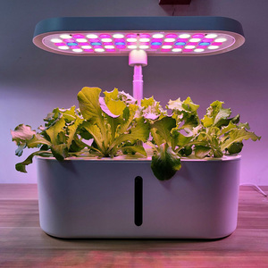Kit hidropónico LED de control inteligente para jardín doméstico 8 verduras bomba temporizador de luz - Product Image 2