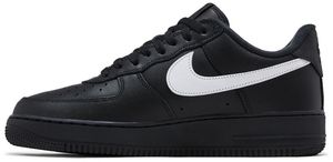 <span class=keywords><strong>Nike</strong></span> Air Force 1 Low <span class=keywords><strong>Noir</strong></span> Blanc Cuir à lacets Chaussures de basket-ball décontractées unisexes - Product Image 1