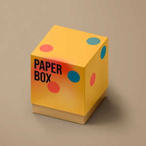 Caja de Embalaje Premium Amarilla para Joyería Heaven and Earth, Adecuada para Cajas de Regalo, Logotipo Personalizable - Product Image 1