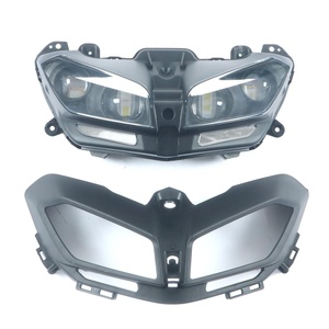 Phare LED de Moto pour YAMAHA <span class=keywords><strong>MT09</strong></span> FZ09 2017 2018 <span class=keywords><strong>2019</strong></span> 2020 Tête de Moto Grande Lampe de Conduite Avant - Product Image 1