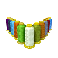 Sparkle 120d/2 panaché antistatique marathon simthread 300 2 polyester broderie fournitures fil de soie pour machine informatique