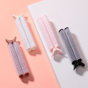 Clips volumisants instantanés pour cheveux en plastique, sans chaleur, <span class=keywords><strong>auto</strong></span>-agrippants, pour femmes, boucles volumineuses, rouleaux à cheveux en <span class=keywords><strong>velcro</strong></span> - Product Image 1