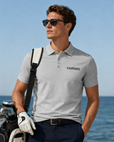 Polos de golf haute performance, respirants et rafraîchissants - Coupe extensible, design moderne, haut de gamme pour les compétitions professionnelles
