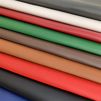 Feuilles de similicuir NAPPA en relief doux tissu Rexine pour chaises de meubles de canapé d'ameublement intérieur 0.60MM * 54 "INCH * 40M/ROLL