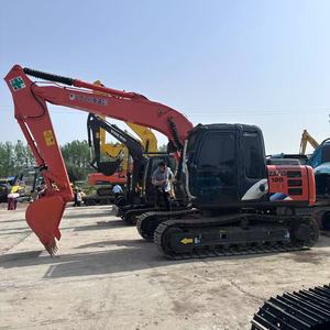Vente chaude Hitachi EX 120 Pelles 12 tonnes Haute qualité Machines de construction d'occasion Moteur de base Boîte de vitesses - Product Image 4