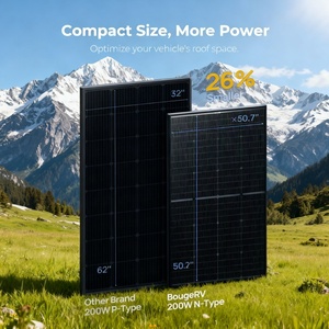 High Performance Flexible Monocrystalline Silicon <b>200W</b> <b>Solar</b> <b>Panel</b> Set 23.5% Efficiency TUV for 25 Years Warranty for - Product Image 4