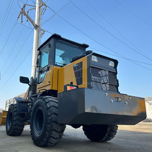 Chinese Manufacturer Loader 4WD Tractor Loader 4 Wheels Loader Versatile Operation Lifting and <strong>Stacking</strong> Hydraulic Large Loader - Product Image 4