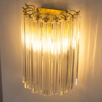 Lampe murale LED en fer quadrangulaire pour salle de bain, hôtel, chambre à coucher, salle à manger, salon