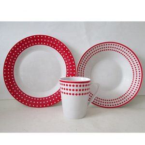 <span class=keywords><strong>Vajilla</strong></span> Importada Vintage, Juego de Cena Popular, Juego de Porcelana Fina Opal para el Hogar, <span class=keywords><strong>Vajilla</strong></span> <span class=keywords><strong>Inglesa</strong></span> - Product Image 4