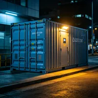 Générateur d'énergie silencieux conteneurisé 450 kVA 360 kW 480 V 50 Hz avec système de démarrage automatique pour l'alimentation des machines de construction