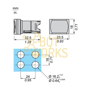 Schneider Electric ZB6DF1 - Nuevo - Product Image 1
