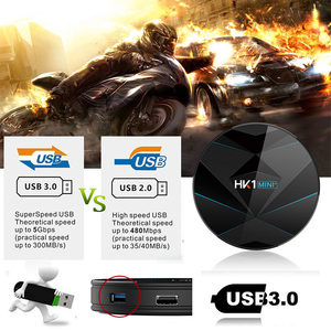 HK1 Mini+ 4K Streaming Box 128GB Amlogic Quad Core Dual WiFi BT para OTT TV BOX - Product Image 4