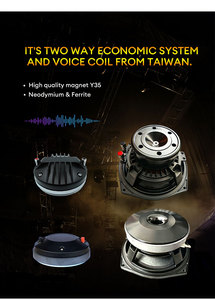 K208 Black 8-Inch Passive <strong>Line</strong> <strong>Array</strong> Speakers System Neodymium Magnet 8ohm for Live Sound Bar Installation Clubs Venues - Product Image 4