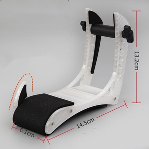 Support <span class=keywords><strong>de</strong></span> repose-jambes pour guitare électrique et <span class=keywords><strong>basse</strong></span>, antidérapant, réglable, en métal et en plastique, accessoire <span class=keywords><strong>de</strong></span> guitare - Product Image 2