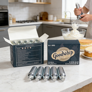 ชุดทำวิปครีมโลหะ GoodWhip พร้อมหัวต่อ 200 ชิ้น แบบรีฟิล ปลอดภัยต่อสิ่งแวดล้อม สำหรับเด็ก  คืนเงินฟรี - Product Image 6