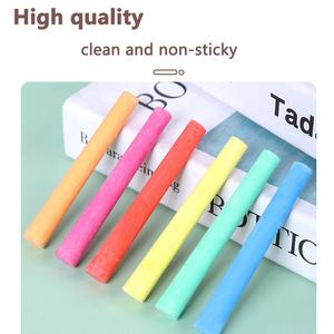 Usine en gros de haute qualité <span class=keywords><strong>craie</strong></span> d'école 48 pièces/boîte couleur <span class=keywords><strong>blanche</strong></span> <span class=keywords><strong>craie</strong></span> de couleur unique - Product Image 5