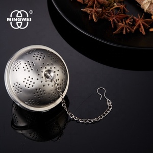 Minghei voyage thé café filtre thé feuille en vrac thé infuseur à thé Portable de qualité alimentaire boule en acier inoxydable - Product Image 5