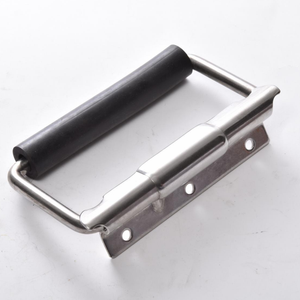 Nhà máy trực tiếp hộp công cụ biểu diễn nghệ thuật hộp sắt đen SUS304 kim loại mùa xuân tải xử lý với cao su tay áo - Product Image 6