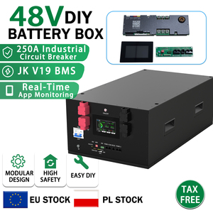 กล่องแบตเตอรี่ Lifepo4 สำหรับประกอบเอง EU Stock Diy 48V 280Ah 314Ah 15kw 16kw  พร้อมชุดกล่องโลหะและ BMS 16S JK 200A - Product Image 1