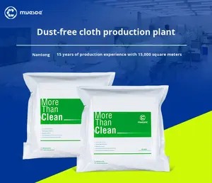 Klasse 100 6Inch Laser Cut Microfiber Wegwerp Droge Doekjes Cleanroom Schoonmaakdoekje - Product Image 6