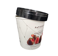 Gobelet en papier jetable DPAP600 de 20 oz à paroi simple, imprimé sur mesure, de qualité alimentaire, pour boissons froides, personnalisable (Turquie)