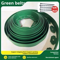 Bordure de pelouse en plastique pour ornement paysager Bordure de pelouse flexible en plastique la plus sûre Bobine de bordure de paysage robuste avec