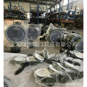 Válvula de Mariposa con Revestimiento de PTFE, Mango de Abrazadera Anticorrosión con Anillo de Sellado de Conductos, Tipo Resistente a la Corrosión - Product Image 3