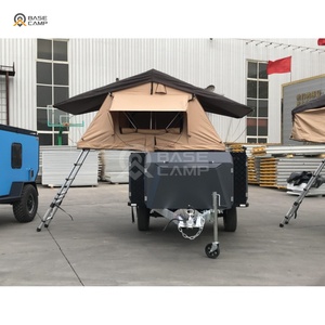 Remolque rv plegable móvil multiusos a la venta <span class=keywords><strong>camper</strong></span> de cama plana remolque utilitario plegable autocaravana con techo elevabl - Product Image 6