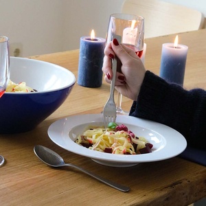Assiette à soupe élégante ORNAMIN pour restaurants, hôtels et usage commercial |   Durable |   Compatible lave-vaisselle - Product Image 2