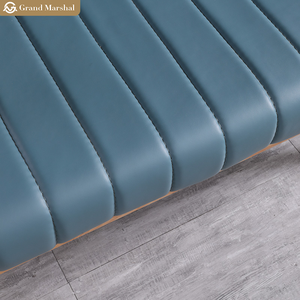 เฟอร์นิเจอร์หนังคุณภาพสูงทันสมัยทนทาน โซฟาเชิงพาณิชย์สำหรับร้านกาแฟ ขายส่ง - Product Image 5