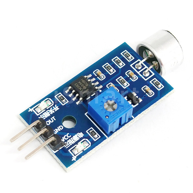 3pin Voice Sound Detection Sensor Module Intelligent Smart Robot Helicopter Airplane Boart Car for Diy Kit