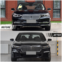 Kit de conversion avant-arrière Sport Style M760 pour BMW Série 7 G11 G12 2016-2018 vers 2019-2022, mise à niveau directe avec feux