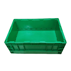 QS Hot Bán Nhà Máy Giá Có Thể Gập Lại Gấp Lưu Trữ Nhựa Di Chuyển Hộp Container Thùng Stackable Lớn Thùng Nhựa - Product Image 5