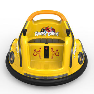 Popolare <span class=keywords><strong>Auto</strong></span> Elettrica Bumper Car Angry Birds 6V7A con Licenza Ufficiale per Bambini 2-4 Anni, con Luci LED e Rotazione a 360 Gradi - Product Image 2