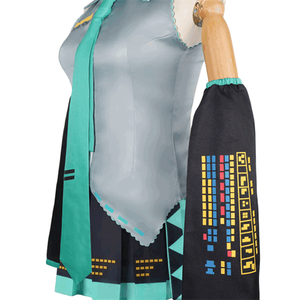 Disfraz de Halloween de Anime Japonés para Principiantes, Vestido Midi Japonés de Miku Futura para Mujer - Product Image 3