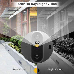 Téléphone <span class=keywords><strong>de</strong></span> <span class=keywords><strong>porte</strong></span> vidéo <span class=keywords><strong>de</strong></span> la plus haute qualité enregistrement Wifi visualisation interphone parler voix maison Peep trou - Product Image 4