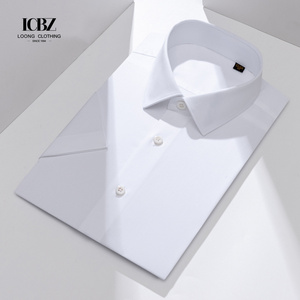 Camicia Formale da <span class=keywords><strong>Uomo</strong></span> a Maniche Lunghe in <span class=keywords><strong>Lino</strong></span> 260 Gsm, Slim Fit, Non Necessita di Stiratura, con Ricami - Product Image 5