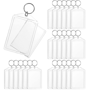 Cadre <span class=keywords><strong>photo</strong></span> <span class=keywords><strong>personnalisé</strong></span> de haute qualité <span class=keywords><strong>Porte</strong></span>-clés à breloque en acrylique promotionnel - Product Image 3