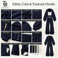 Ensemble de survêtement décontracté pour femme grande taille OEM/ODM : sweat à capuche oversize respirant, débardeur court et pantalon de jogging large – Style streetwear