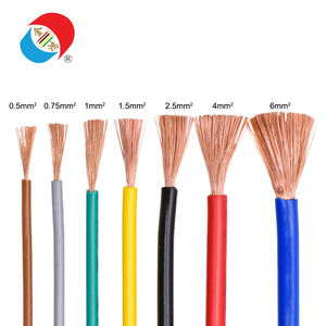 Fil flexible double RVS 450/750V-Cuivre toronné 2 * 1.0mm ², isolé en PVC pour circuits d'éclairage de secours - Product Image 5