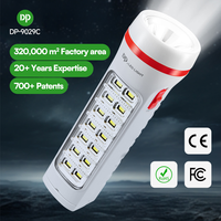 Lampe de poche LED rechargeable portable de haute qualité Lampe latérale SMD pour l'urgence