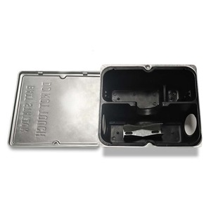 ที่ดักหนูโลหะสีดำสีขาวป้องกันหนูกับดักหนูที่ควบคุมหนูสถานีเหยื่อโลหะ - Product Image 3