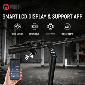 Scooter Eléctrico Todoterreno Plegable de 10 Pulgadas, 36V, Doble Suspensión, para Adultos, 45km/h – Venta al Por Mayor de Fábrica - Product Image 4