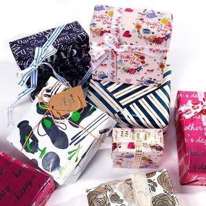 High Quality Wholesale 80g Valentine's Day Metallic <b>Paper</b> <b>Tissue</b> 43*300cm Gift Luxury Custom Packaging <b>Wrapping</b> <b>Paper</b> Roll - Product Image 5